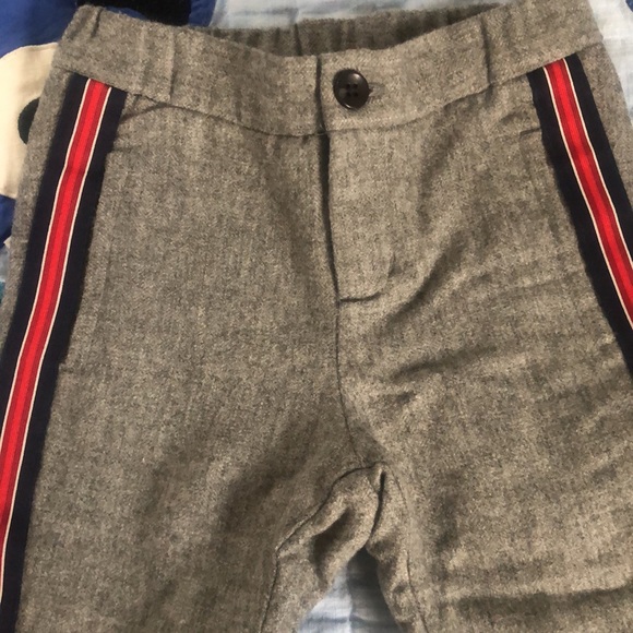 Janie & Jack Gray wool pants - Picture 3 of 4